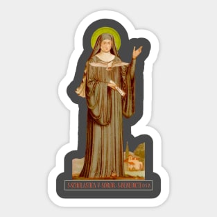 Saint Scholastica, Abbess: For all the Saints Series Sticker